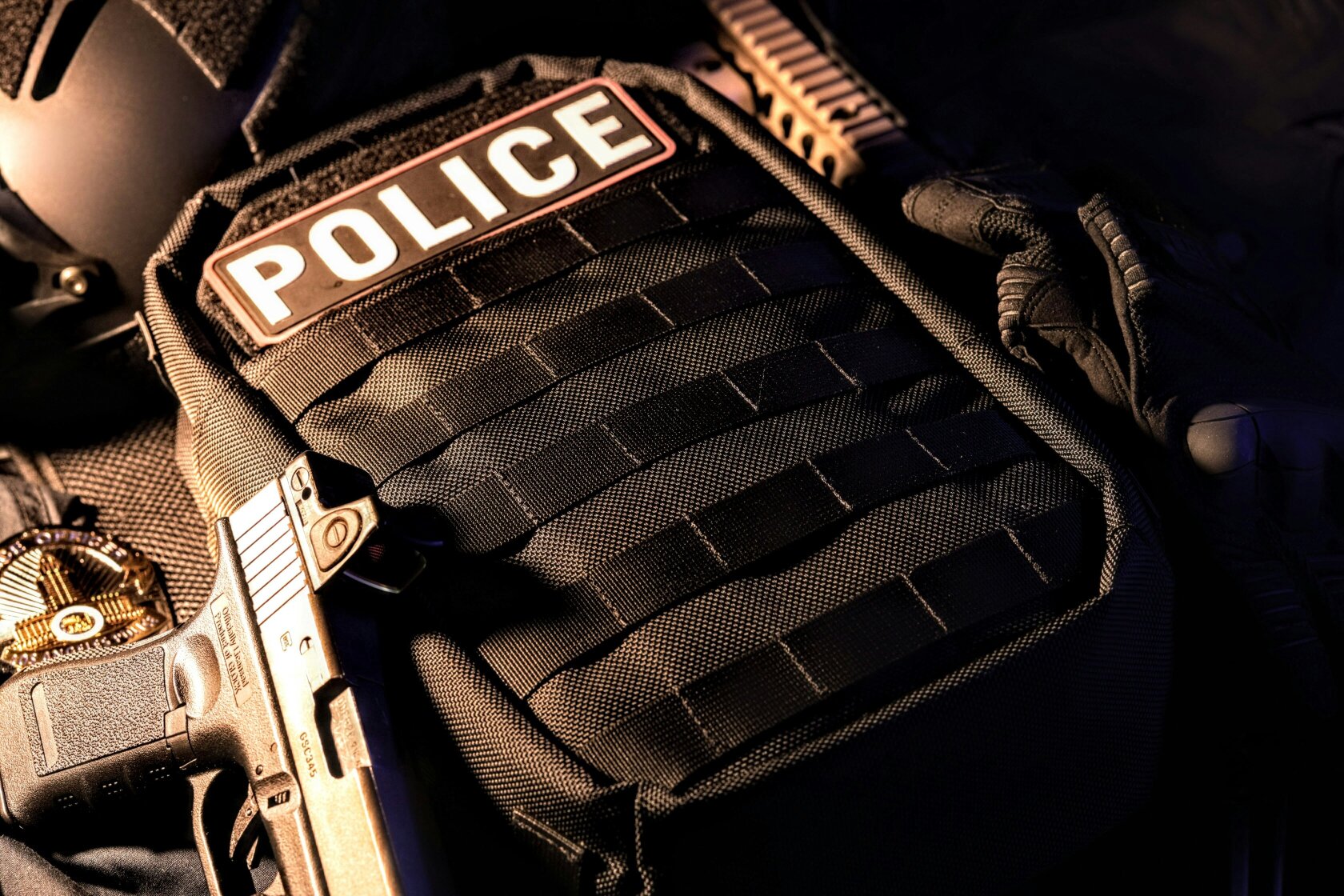 A Police officer's vest